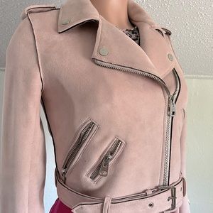 Light dusty pink shade jacket by Zara